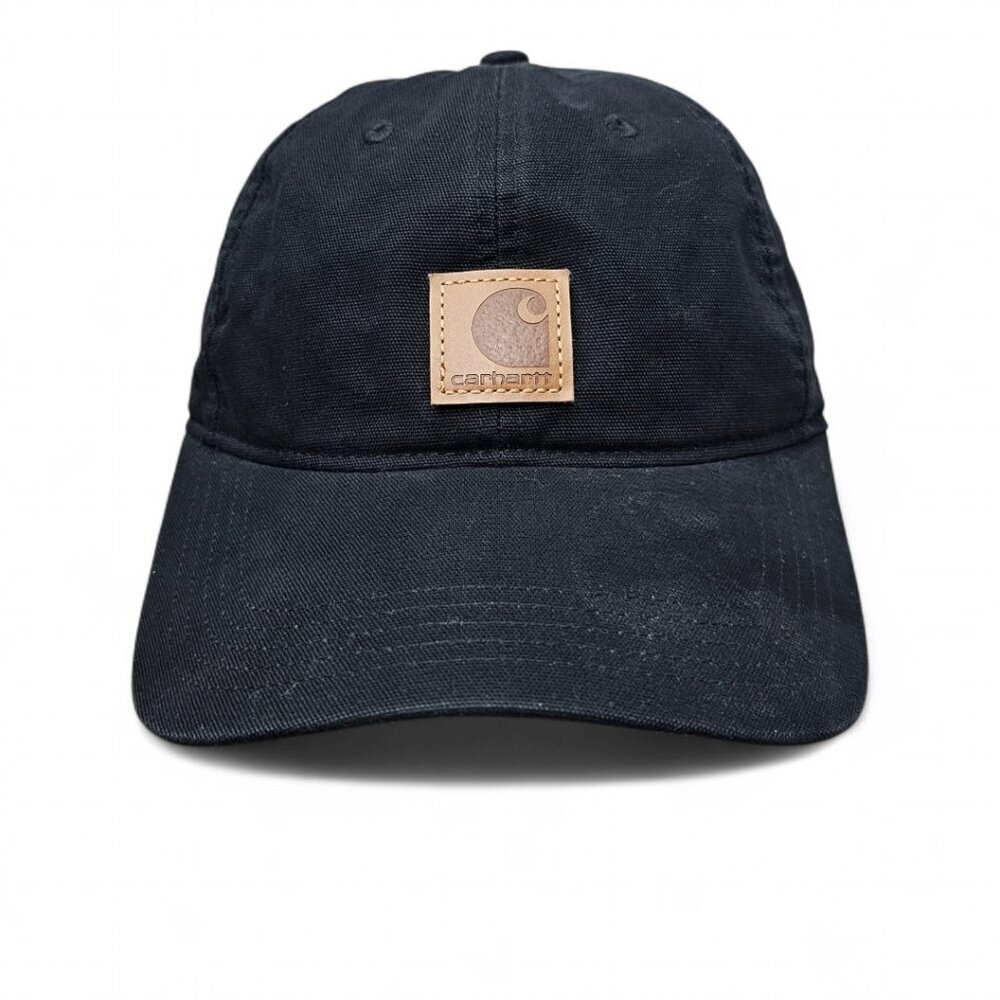 Carhartt Hat Men's Solid Odessa Cotton Canvas Logo Patch Adjustable Baseball Cap
